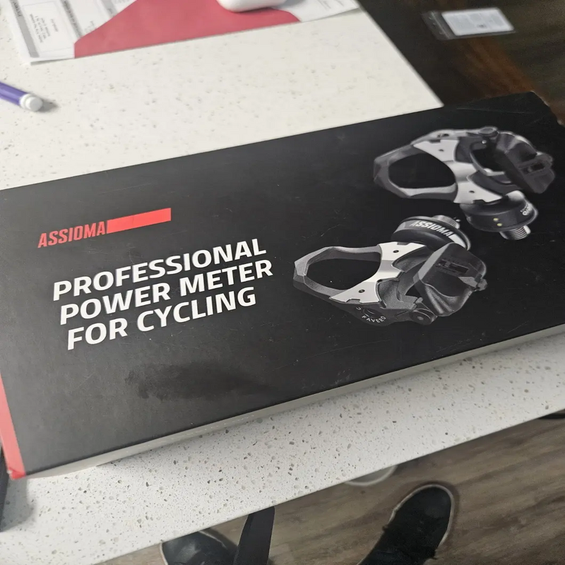 Favero Assioma DUO dual sided Power Meter Pedals. Look Keo Cleats